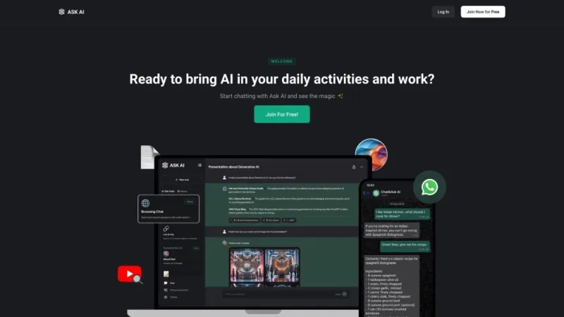Ask AI Chat