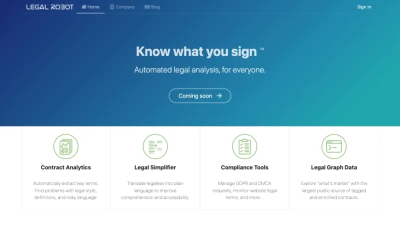 Legal Robot