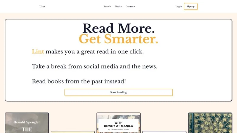 Lint Reader AI