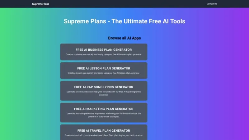 SupremePlans